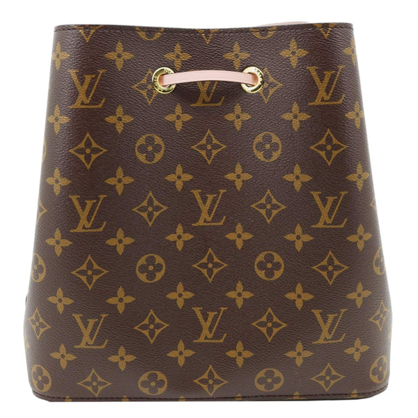 LOUIS VUITTON Neonoe MM Monogram Canvas Shoulder Bag Pink