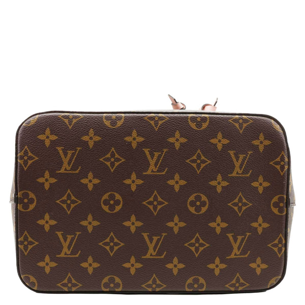 LOUIS VUITTON Neonoe MM Monogram Canvas Shoulder Bag Pink