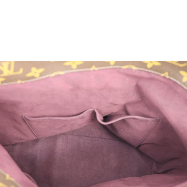 LOUIS VUITTON Melie Monogram Canvas Hobo Bag Brown