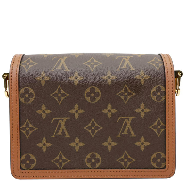 LOUIS VUITTON Dauphine Mini Monogram Reverse Canvas Shoulder Bag Brown