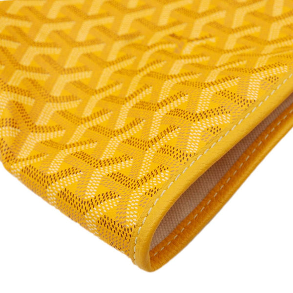 GOYARD Saint Louis GM Canvas Tote Bag Yellow