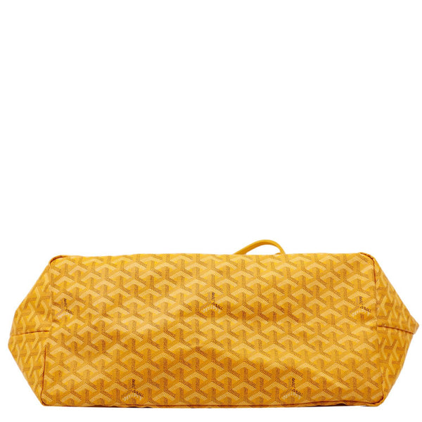 GOYARD Saint Louis GM Canvas Tote Bag Yellow