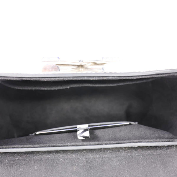 LOUIS VUITTON Twist PM Floral Epi Leather Crossbody Bag White