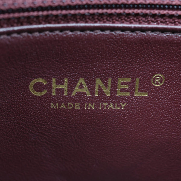 CHANEL Diamond Flap Quilted Leather Bag Crossbody Bag Black