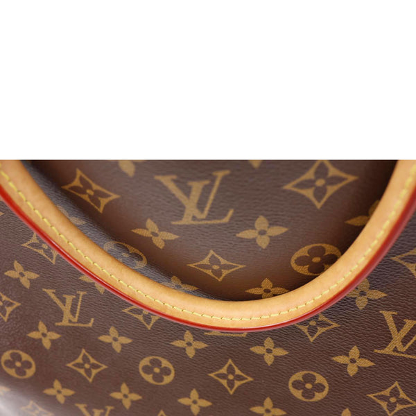 LOUIS VUITTON Grand Palais Monogram Canvas Shoulder Bag Brown