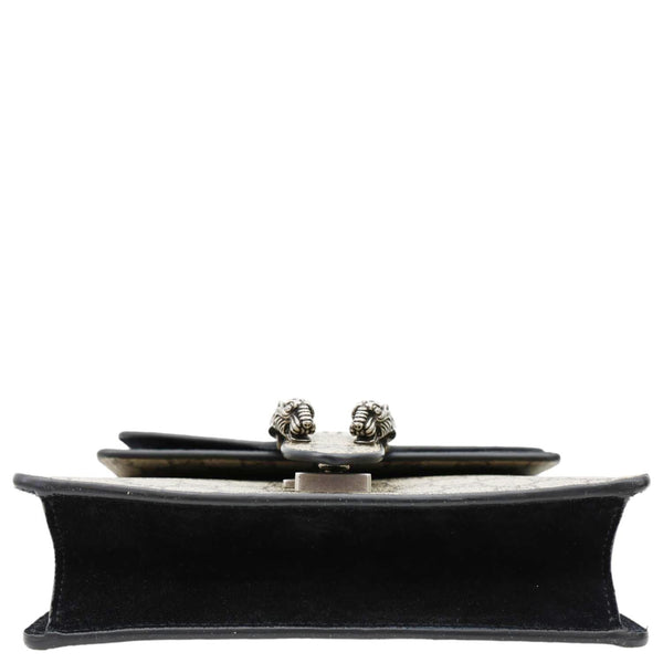 GUCCI Dionysus Mini GG Supreme Canvas Crossbody Bag Beige 421970