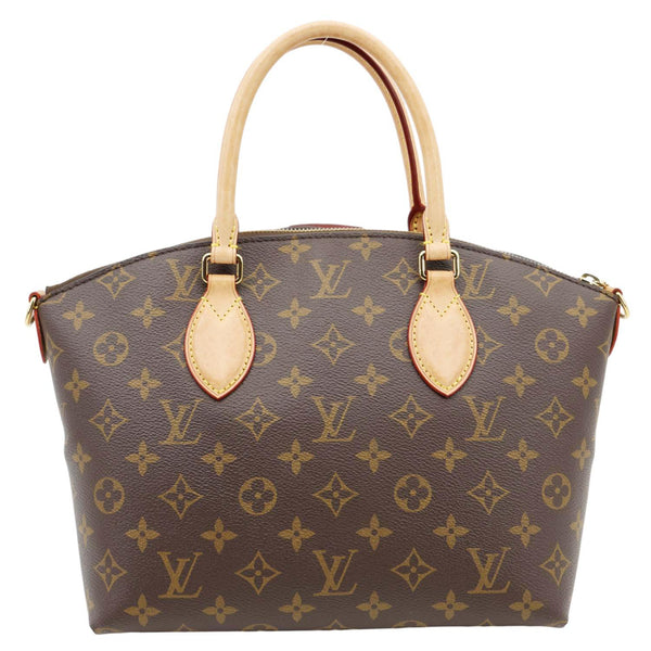 LOUIS VUITTON Boetie MM Monogram Canvas Zipped Tote Bag Brown