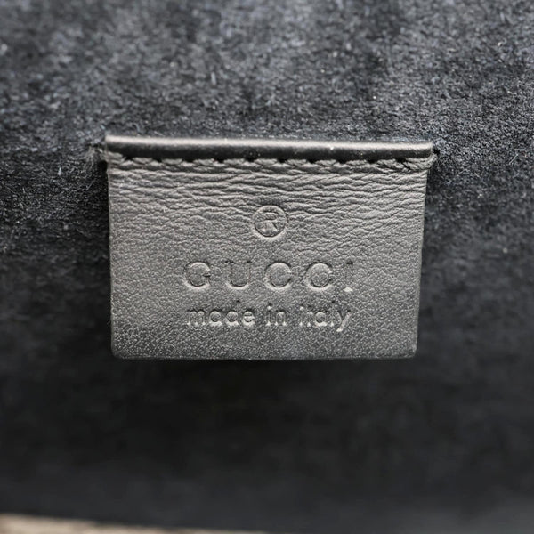 GUCCI Dionysus Mini GG Supreme Canvas Crossbody Bag Beige 421970