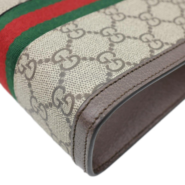 GUCCI Ophidia Mini Convertible GG Canvas Shoulder Bag Beige 772317