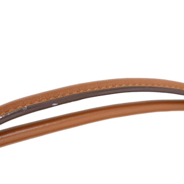 LOUIS VUITTON Olympe Monogram Canvas Satchel Bag Brown