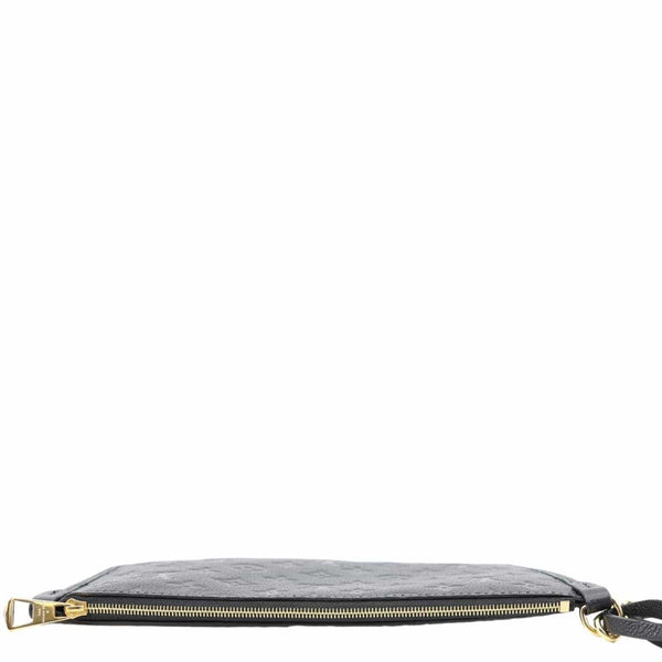 LOUIS VUITTON Empreinte Leather Wristlet Black