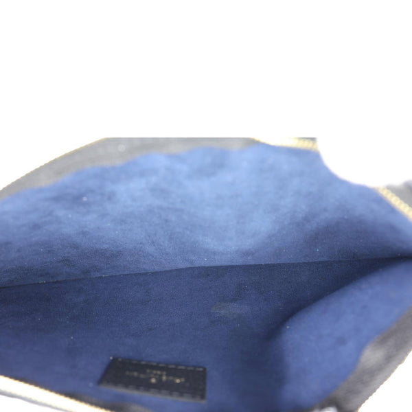 LOUIS VUITTON Empreinte Leather Wristlet Black