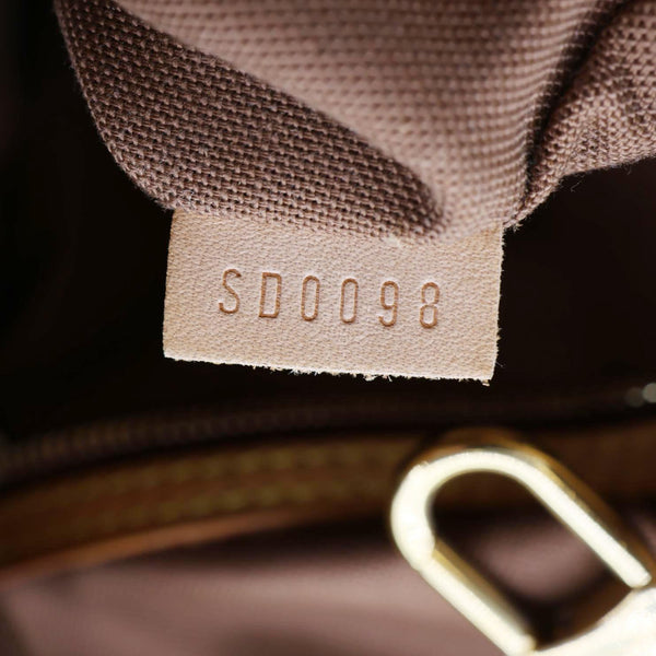 LOUIS VUITTON Batignolles Vertical Monogram Canvas Tote Bag Brown