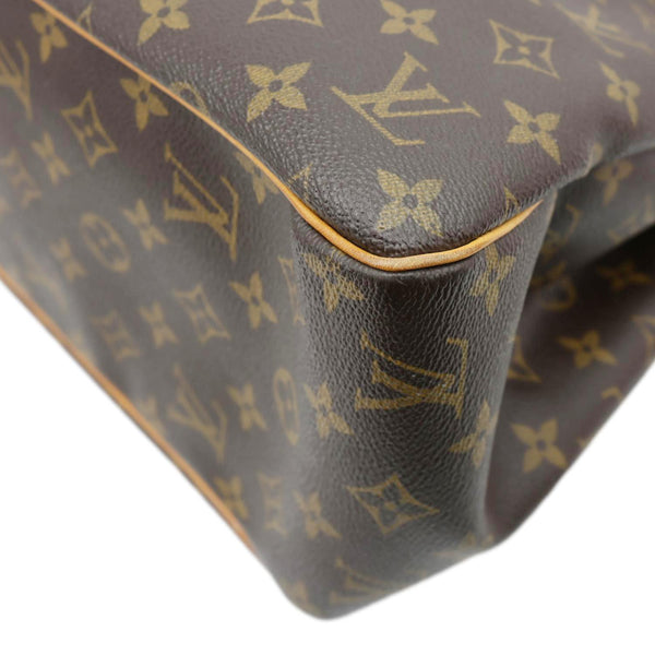 LOUIS VUITTON Batignolles Vertical Monogram Canvas Tote Bag Brown