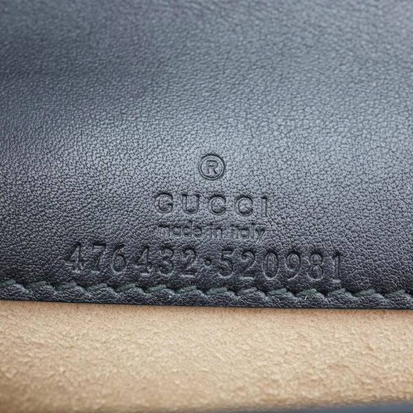 GUCCI Dionysus Super Mini GG Monogram Velvet Crossbody Bag Blue 476432