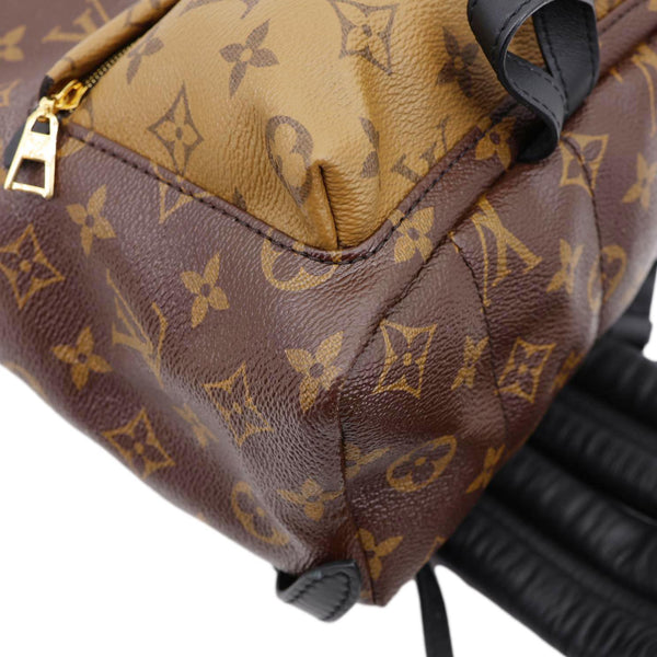 LOUIS VUITTON Palm Springs PM Monogram Reverse Canvas Backpack Brown