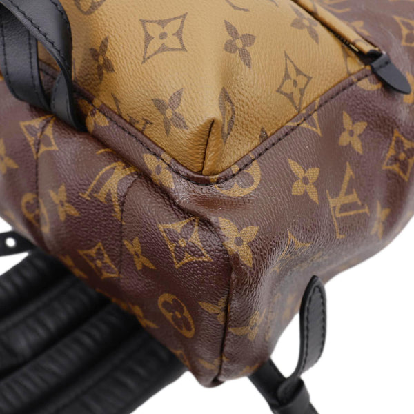 LOUIS VUITTON Palm Springs PM Monogram Reverse Canvas Backpack Brown