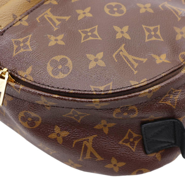LOUIS VUITTON Palm Springs PM Monogram Reverse Canvas Backpack Brown