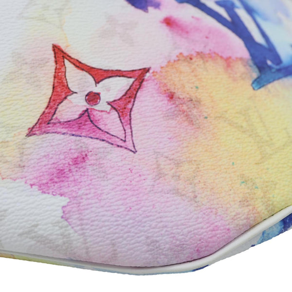 LOUIS VUITTON Discovery Monogram Watercolor Bumbag Multicolor