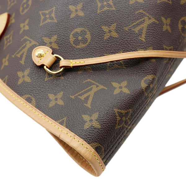 LOUIS VUITTON Neverfull GM Monogram Canvas Tote Bag Brown
