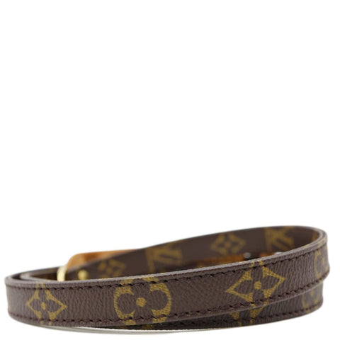 LOUIS VUITTON Vintage Monogram Canvas Shoulder Strap Brown