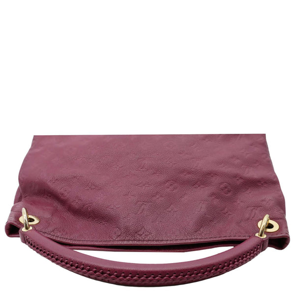 LOUIS VUITTON Artsy MM Empreinte Leather Hobo Bag Mulberry