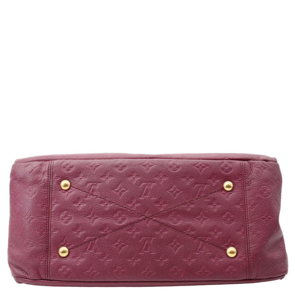 LOUIS VUITTON Artsy MM Empreinte Leather Hobo Bag Mulberry