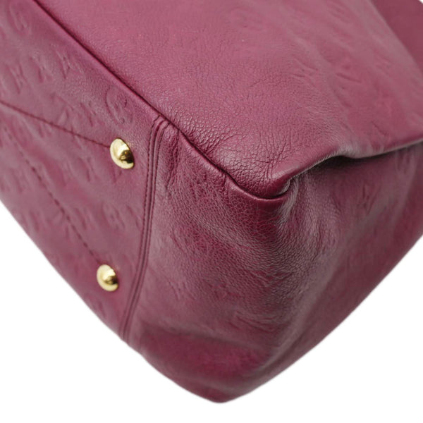 LOUIS VUITTON Artsy MM Empreinte Leather Hobo Bag Mulberry