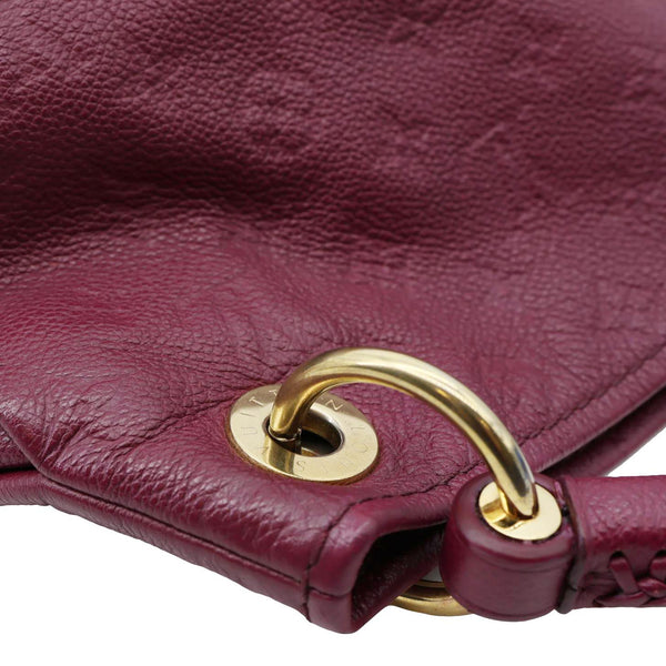 LOUIS VUITTON Artsy MM Empreinte Leather Hobo Bag Mulberry