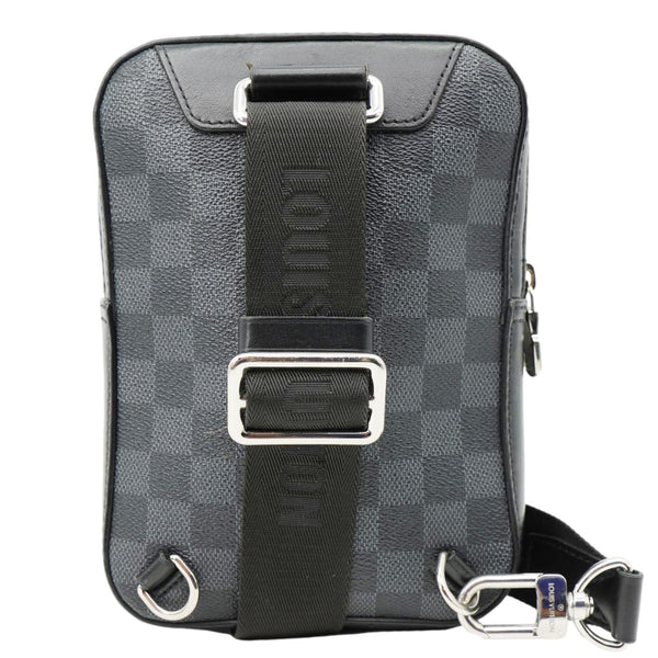 LOUIS VUITTON 3D Amazone Damier Graphite Sling Bag Black