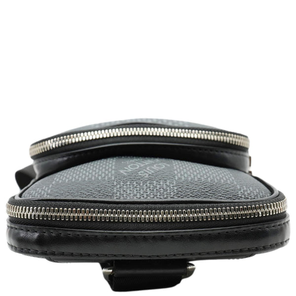 LOUIS VUITTON 3D Amazone Damier Graphite Sling Bag Black