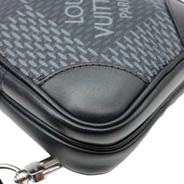 LOUIS VUITTON 3D Amazone Damier Graphite Sling Bag Black