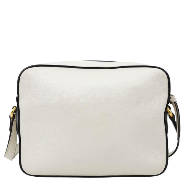 GUCCI Horsebit 1955 Small Leather Crossbody Bag Off White 645454
