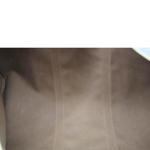 LOUIS VUITTON Keepall 50 Monogram Canvas Travel Bag Brown
