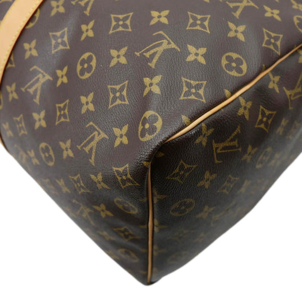 LOUIS VUITTON Keepall 50 Monogram Canvas Travel Bag Brown