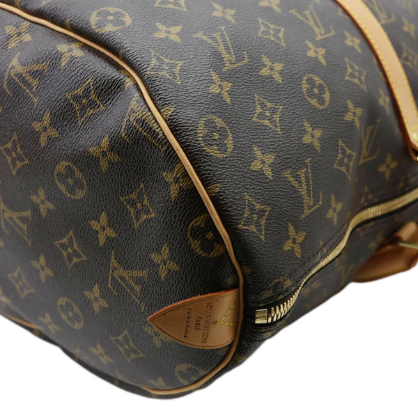 LOUIS VUITTON Keepall 50 Monogram Canvas Travel Bag Brown