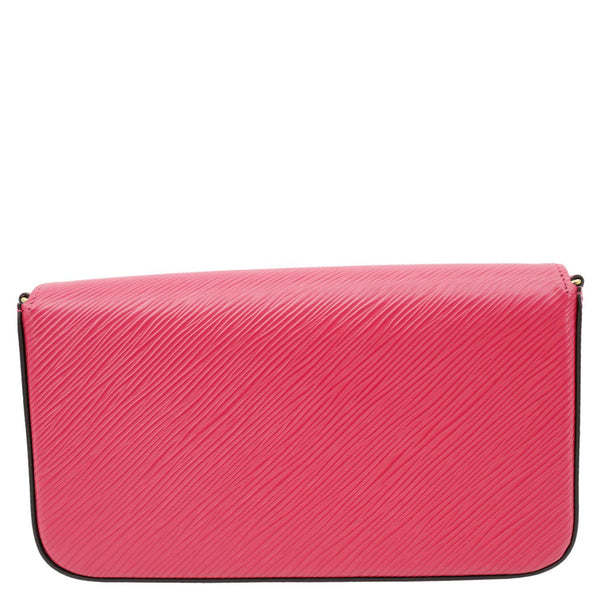 LOUIS VUITTON Felicie Pochette Easter Bunny Epi Leather Crossbody Bag Red