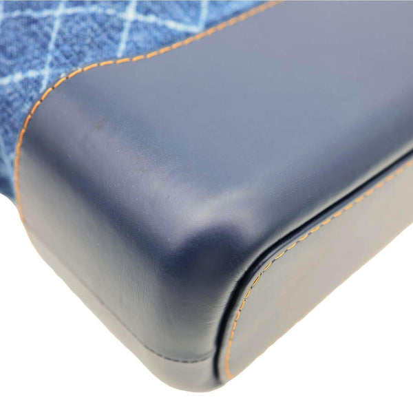 CHANEL Gabrielle Medium Denim Hobo Bag Blue