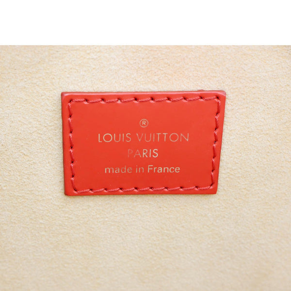 LOUIS VUITTON Dora PM Monogram Canvas Shoulder Bag Coquelicot