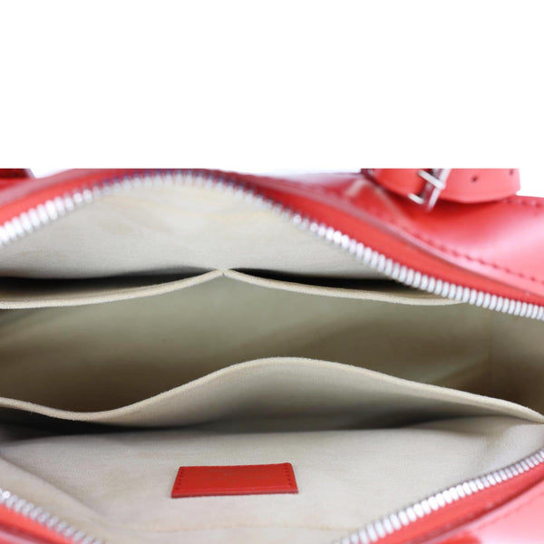 LOUIS VUITTON Dora PM Monogram Canvas Shoulder Bag Coquelicot