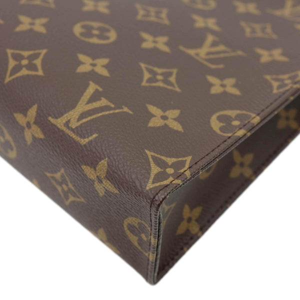 LOUIS VUITTON Toiletry Pouch 26 Monogram Canvas Clutch Brown