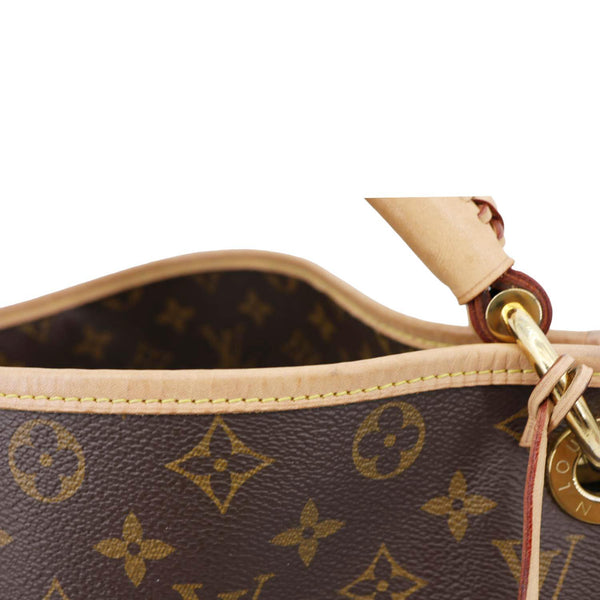 LOUIS VUITTON Artsy MM NM Monogram Canvas Shoulder Bag Brown