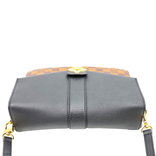 LOUIS VUITTON Clapton Damier Ebene Crossbody Bag Brown