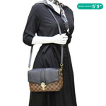 LOUIS VUITTON Clapton Damier Ebene Crossbody Bag Brown (Copy)
