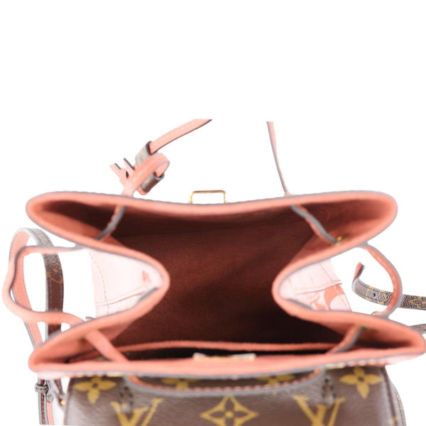 LOUIS VUITTON Hot Springs Patent Monogram Backpack Rose Pink