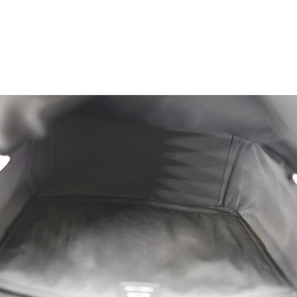 CHRISTIAN DIOR Saddle Oblique Jacquard Canvas Zip Backpack Black