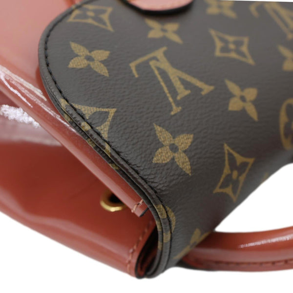 LOUIS VUITTON Hot Springs Patent Monogram Backpack Rose Pink