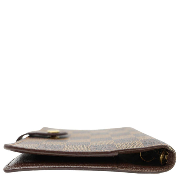 LOUIS VUITTON Agenda Damier Ebene Planner Cover Brown
