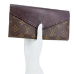 LOUIS VUITTON Marie-Lou Epi Monogram Canvas Wallet Brown