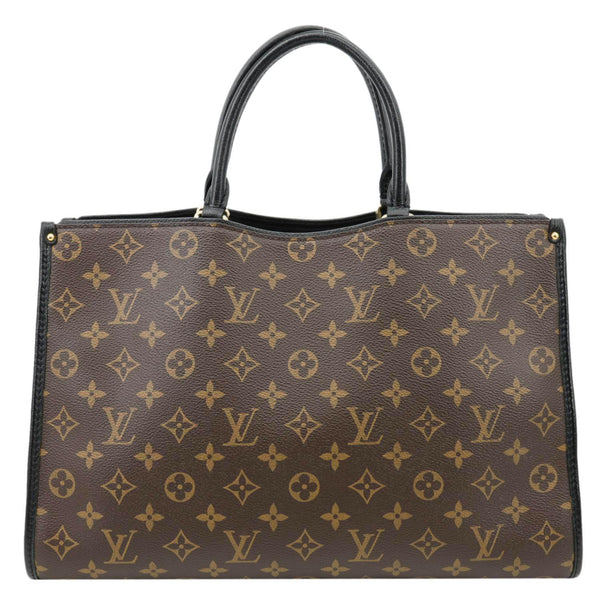 LOUIS VUITTON Popincourt NM Monogram Canvas Tote Bag Brown